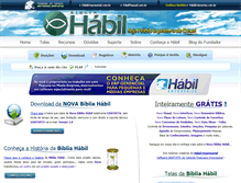 Tablet Screenshot of bibliahabil.com.br